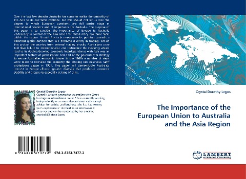 The Importance of the European Union to Australia and the Asia Region
