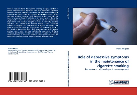 Role of depressive symptoms in the maintenance of cigarette smoking: Dependence, habit and symptom management