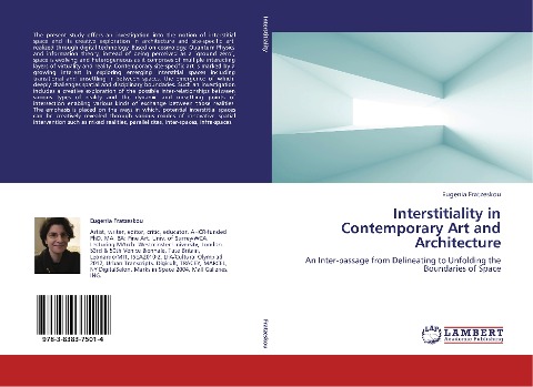 Interstitiality in Contemporary Art and Architecture: An Inter-passage from Delineating to Unfolding the Boundaries of Space