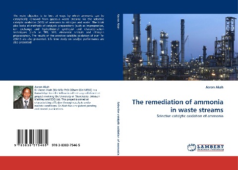 The remediation of ammonia in waste streams: Selective catalytic oxidation of ammonia