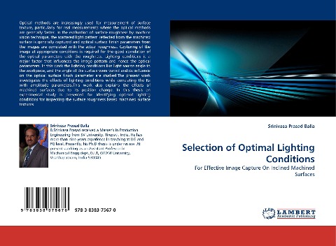 Selection of Optimal Lighting Conditions: For Effective Image Capture On Inclined Machined Surfaces