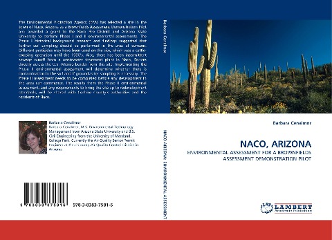 NACO, ARIZONA: ENVIRONMENTAL ASSESSMENT FOR A BROWNFIELDS ASSESSMENT DEMONSTRATION PILOT