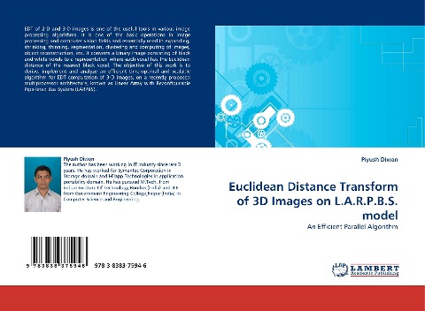 Euclidean Distance Transform of 3D Images on L.A.R.P.B.S. model: An Efficient Parallel Algorithm