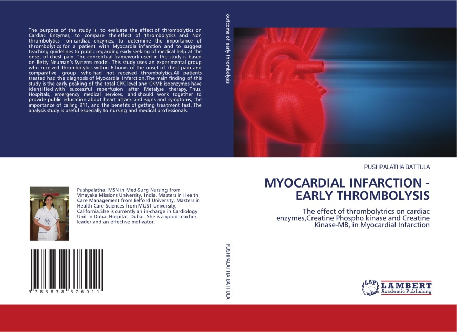 MYOCARDIAL INFARCTION - EARLY THROMBOLYSIS: The effect of thrombolytrics on cardiac enzymes,Creatine Phospho kinase and Creatine Kinase-MB, in Myocardial Infarction