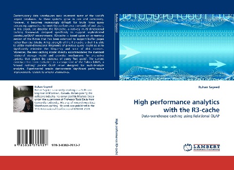 High performance analytics with the R3-cache: Data-warehouse caching using Relational OLAP