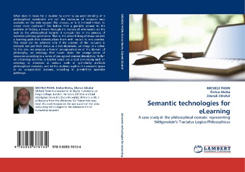 Semantic technologies for eLearning: A case study in the philosophical domain: representing Wittgensteins Tractatus Logico-Philosophicus