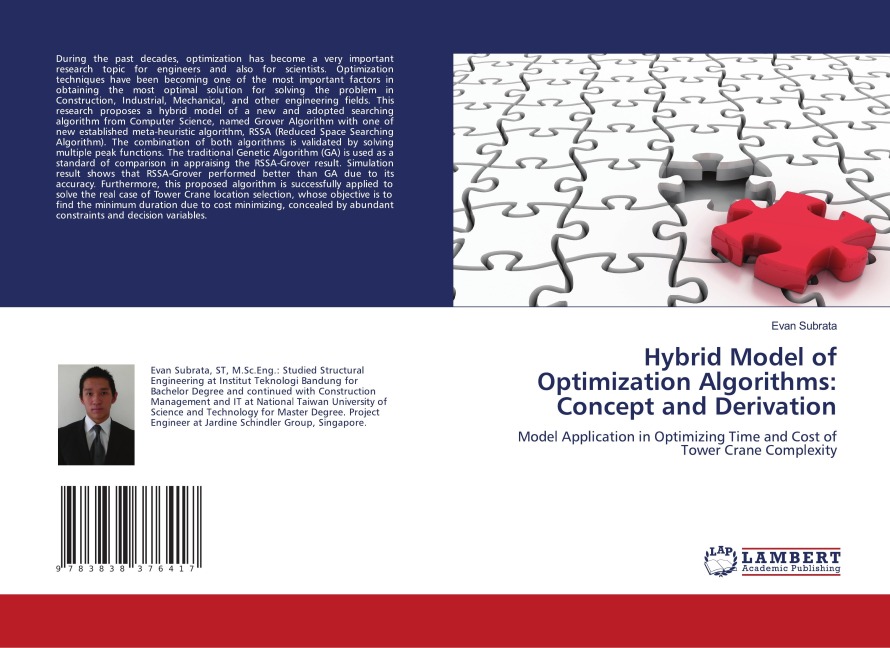 Hybrid Model of Optimization Algorithms: Concept and Derivation: Model Application in Optimizing Time and Cost of Tower Crane Complexity