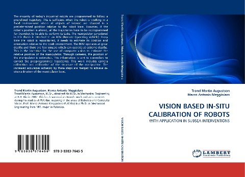 VISION BASED IN-SITU CALIBRATION OF ROBOTS: WITH APPLICATION IN SUBSEA INTERVENTIONS