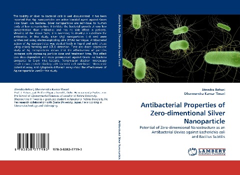Antibacterial Properties of Zero-dimentional Silver Nanoparticle: Potential of Zero-dimensional Nanostructure as an Antibacterial Devise against Escherichia coli and Bacillus Subtilis