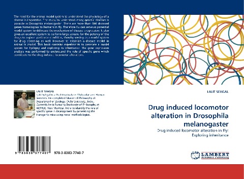 Drug induced locomotor alteration in Drosophila melanogaster: Drug induced locomotor alteration in Fly: Exploring inheritance