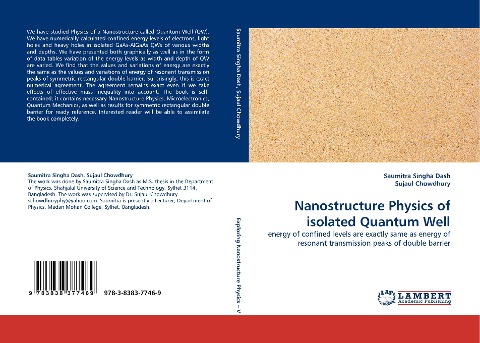 Nanostructure Physics of isolated Quantum Well: energy of confined levels are exactly same as energy of resonant transmission peaks of double barrier