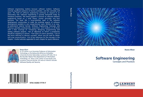 Software Engineering: Concepts and Practices