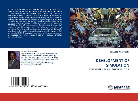 DEVELOPMENT OF SIMULATION: For an adaptive control machining system