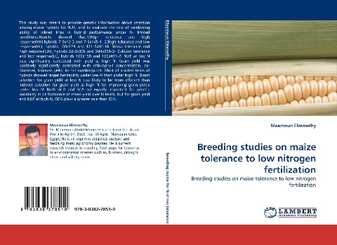Breeding studies on maize tolerance to low nitrogen fertilization: Breeding studies on maize tolerance to low nitrogen fertilization