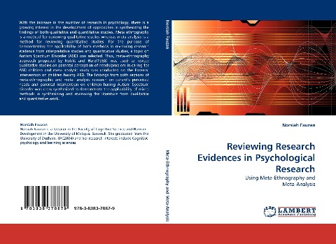 Reviewing Research Evidences in Psychological Research: Using Meta-Ethnography and Meta-Analysis