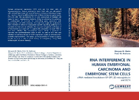 RNA INTERFERENCE IN HUMAN EMBRYONAL CARCINOMA AND EMBRYONIC STEM CELLS: siRNA mediated knockdown OF GFP, ¿2-microglobulin and OCT4