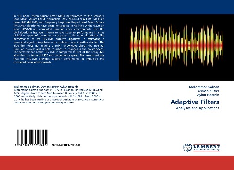 Adaptive Filters: Analyses and Applications