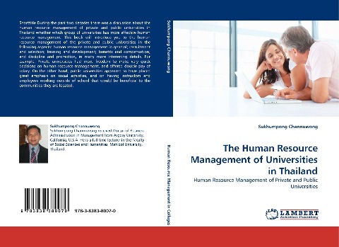 The Human Resource Management of Universities in Thailand: Human Resource Management of Private and Public Universities