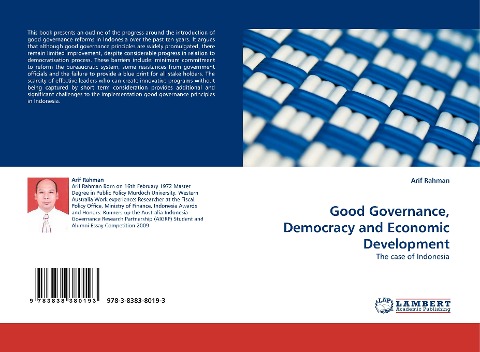 Good Governance, Democracy and Economic Development: The case of Indonesia