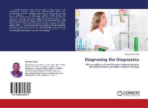 Diagnosing the Diagnostics: Misconceptions of twelfth grade students towards selected chemistry concepts in  Eastern Ethiopia