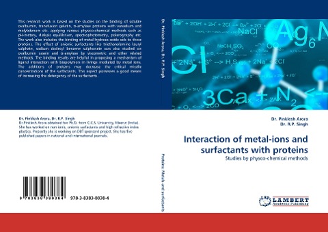 Interaction of metal-ions and surfactants with proteins: Studies by physco-chemical methods