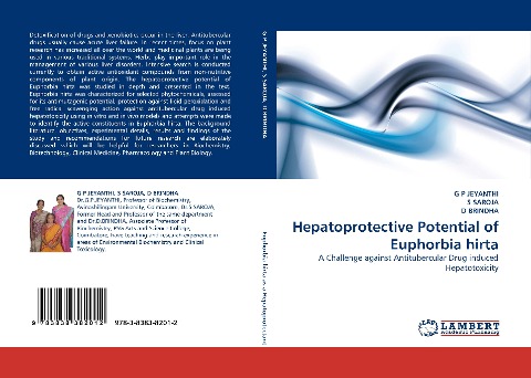 Hepatoprotective Potential of Euphorbia hirta: A Challenge against Antitubercular Drug induced Hepatotoxicity