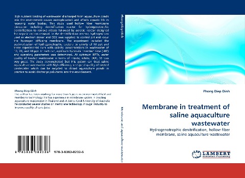 Membrane in treatment of saline aquaculture wastewater: Hydrogenotrophic denitrification, hollow fiber membrane, saline aquaculture wastewater