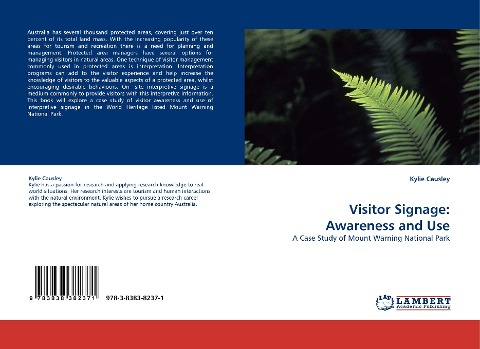 Visitor Signage: Awareness and Use: A Case Study of Mount Warning National Park