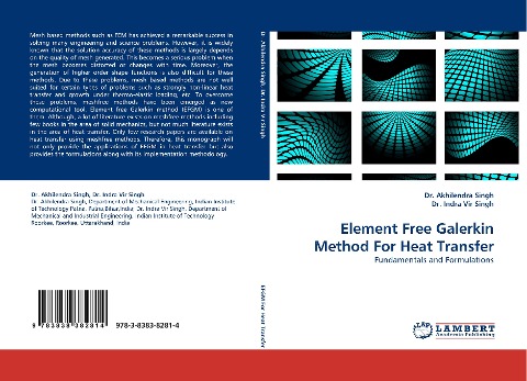Element Free Galerkin Method For Heat Transfer: Fundamentals and Formulations