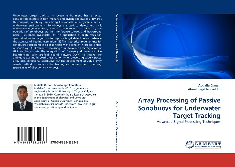 Array Processing of Passive Sonobuoys for Underwater Target Tracking: Advanced Signal Processing Techniques