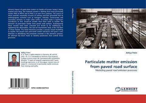 Particulate matter emission from paved road surface: Modelling paved road emission processes