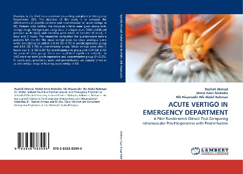ACUTE VERTIGO IN EMERGENCY DEPARTMENT: A Pilot Randomized Clinical Trial Comparing Intramuscular Prochlorperazine with Promethazine