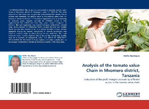 Analysis of the tomato value Chain in Mvomero district, Tanzania: Evaluation of the profit margins accrued by different actors in the tomato value chain