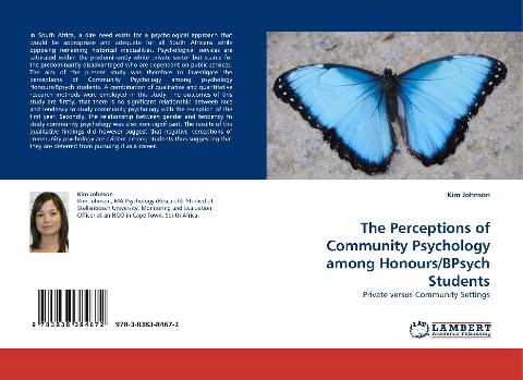 The Perceptions of Community Psychology among Honours/BPsych Students: Private versus Community Settings