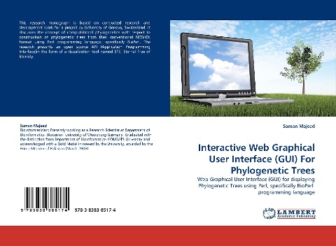 Interactive Web Graphical User Interface (GUI) For Phylogenetic Trees: Web Graphical User Interface (GUI) for displaying Phylogenetic Trees using Perl, specifically BioPerl  programming language