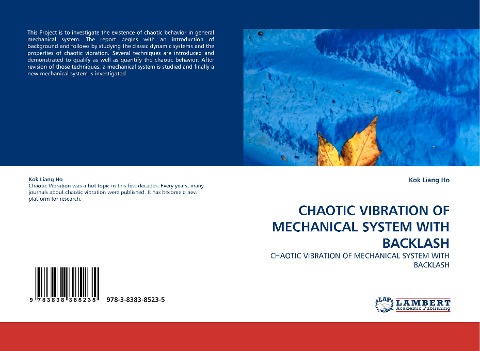 CHAOTIC VIBRATION OF MECHANICAL SYSTEM WITH BACKLASH: CHAOTIC VIBRATION OF MECHANICAL SYSTEM WITH BACKLASH