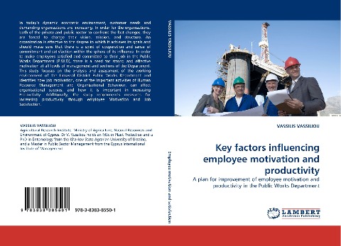 Key factors influencing employee motivation and productivity: A plan for improvement of employee motivation and productivity in the Public Works Department