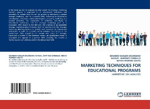 MARKETING TECHNIQUES FOR EDUCATIONAL PROGRAMS: MARKETING MIX ANALYSIS