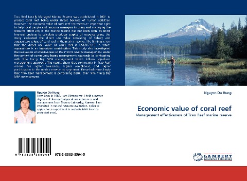 Economic value of coral reef: Management effectiveness of Trao Reef marine reserve