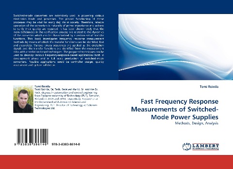 Fast Frequency Response Measurements of Switched-Mode Power Supplies: Methods, Design, Analysis