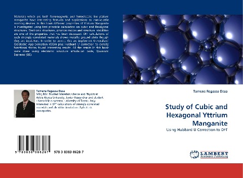 Study of Cubic and Hexagonal Yttrium Manganite: Using Hubbard U Correction to DFT