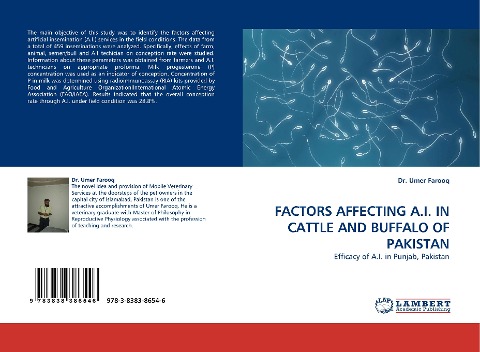 FACTORS AFFECTING A.I. IN CATTLE AND BUFFALO OF PAKISTAN: Efficacy of A.I. in Punjab, Pakistan