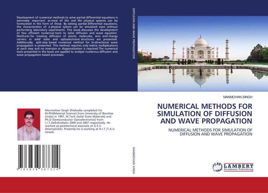 NUMERICAL METHODS FOR SIMULATION OF DIFFUSION AND WAVE PROPAGATION: NUMERICAL METHODS FOR SIMULATION OF DIFFUSION AND WAVE PROPAGATION