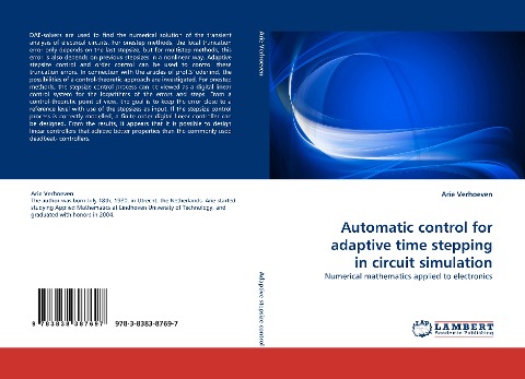 Automatic control for adaptive time stepping in circuit simulation: Numerical mathematics applied to electronics