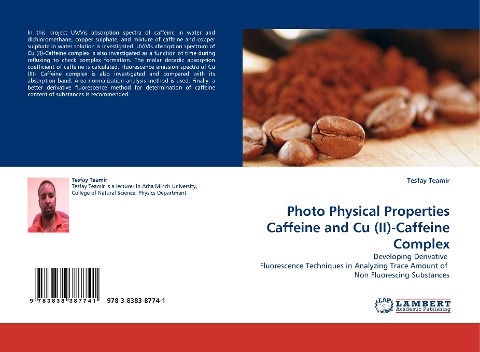 Photo Physical Properties Caffeine and Cu (II)-Caffeine Complex: Developing Derivative  Fluorescence Techniques in Analyzing Trace Amount of  Non Fluorescing Substances
