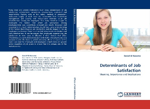 Determinants of Job Satisfaction: Meaning, Importance and Implications