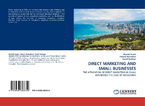 DIRECT MARKETING AND SMALL BUSINESSES: THE APPLICATION OF DIRECT MARKETING IN SMALL BUSINESSES-THE CASE OF MACEDONIA