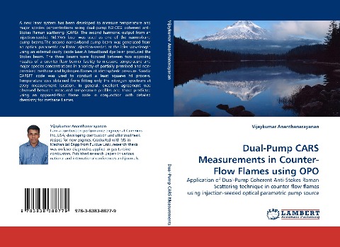 Dual-Pump CARS Measurements in Counter-Flow Flames using OPO: Application of Dual-Pump Coherent Anti-Stokes Raman Scattering technique in counter-flow flames using injection-seeded optical parametric pump source
