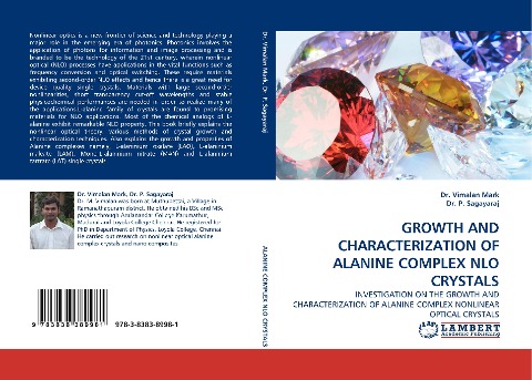 GROWTH AND CHARACTERIZATION OF ALANINE COMPLEX NLO CRYSTALS: INVESTIGATION ON THE GROWTH AND CHARACTERIZATION OF ALANINE COMPLEX NONLINEAR OPTICAL CRYSTALS