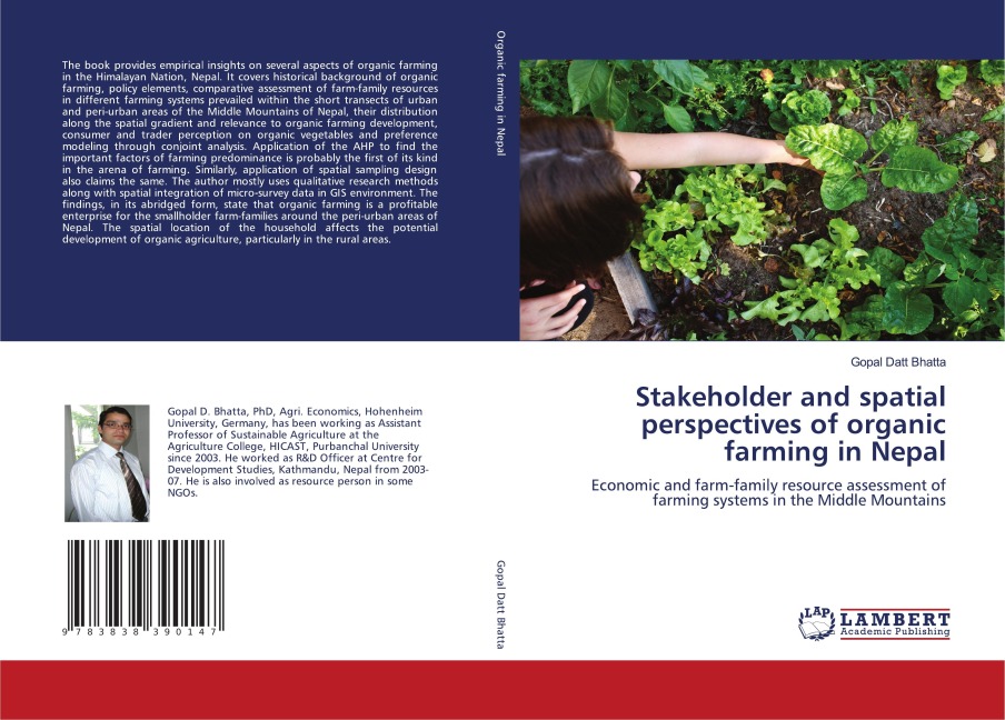 Stakeholder and spatial perspectives of organic farming in Nepal: Economic and farm-family resource assessment of farming systems in the Middle Mountains